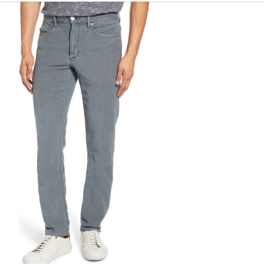 Faherty Stretch Terry 5 Pocket Pants Size 31, NOT 32. Color Slate Men Cotton.